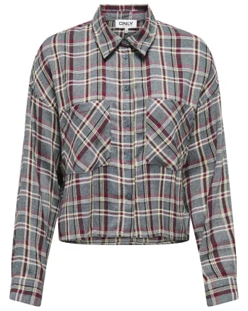 Camasa dama  gri