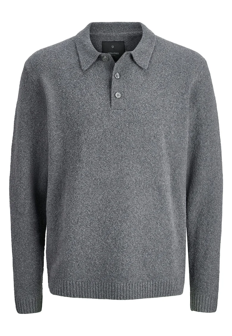 Pulover Jack Jones barbatesc, gri