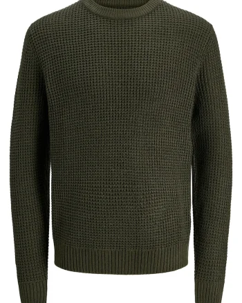 Pulover barbati Jack Jones, verde