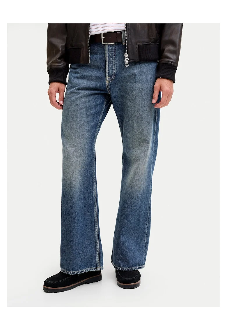 Blugi barbati  albastru inchis, denim