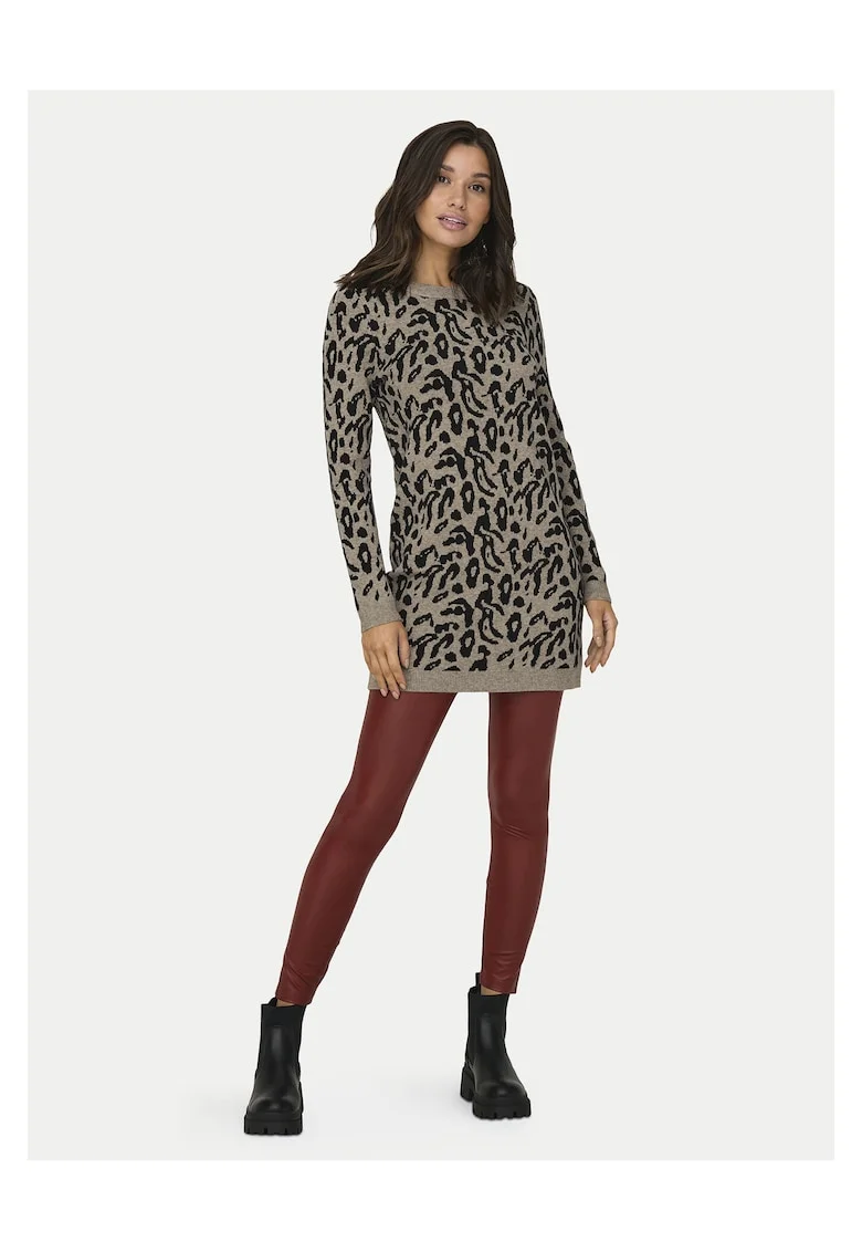 Rochie tricotata de dama  bej