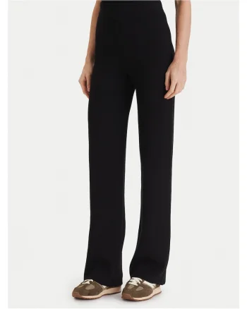Pantaloni pentru dama  tricot, negru