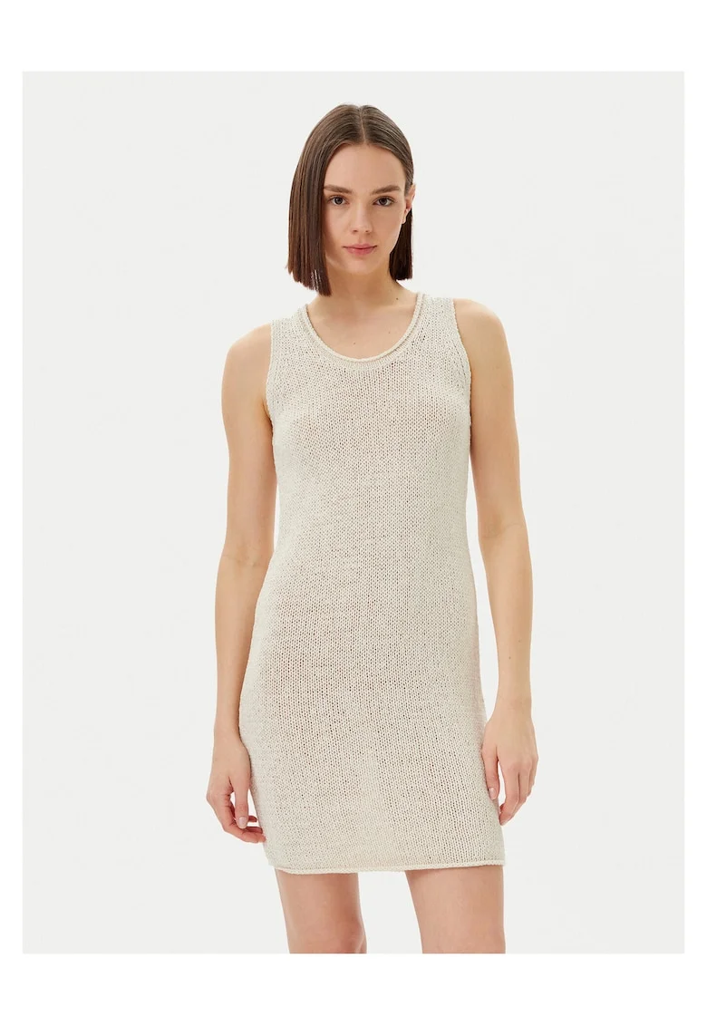 Rochie tricotata de dama  bej