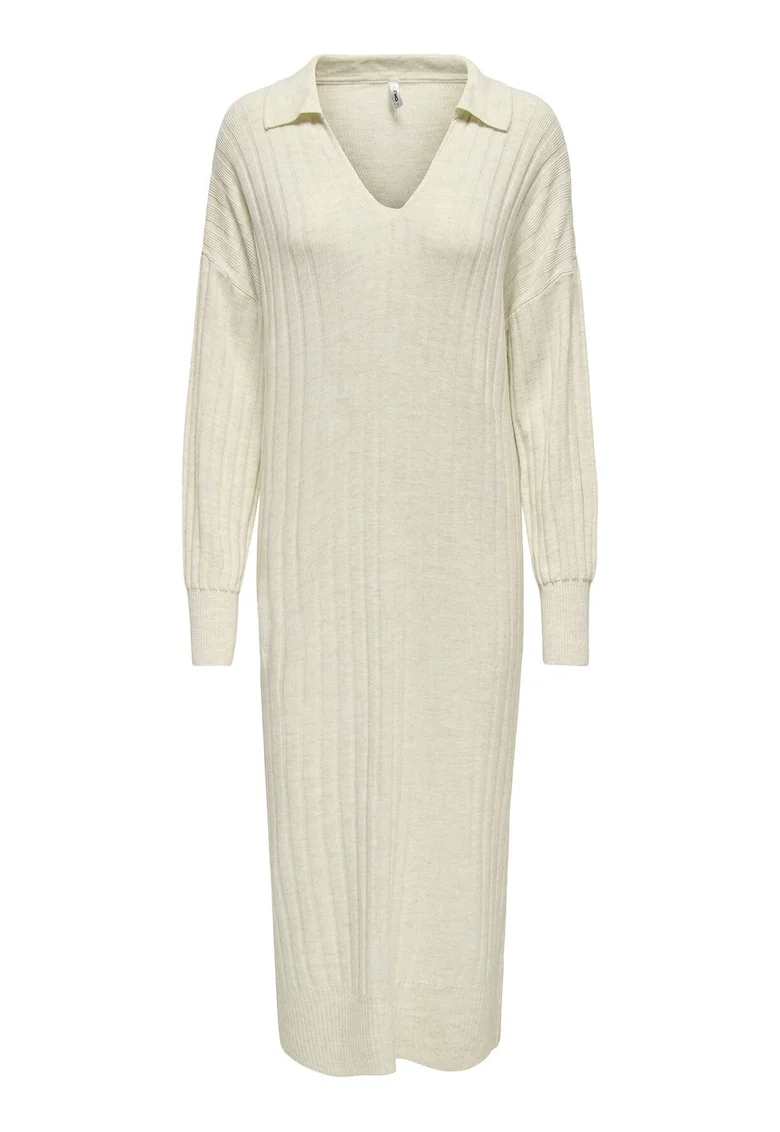 Rochie tricotata de dama  bej,