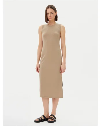 Rochie de zi,  bej, femei