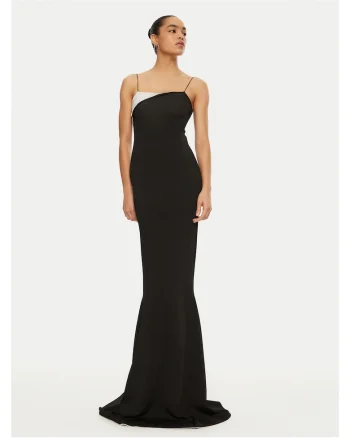 Rochie tricotata de dama  negru