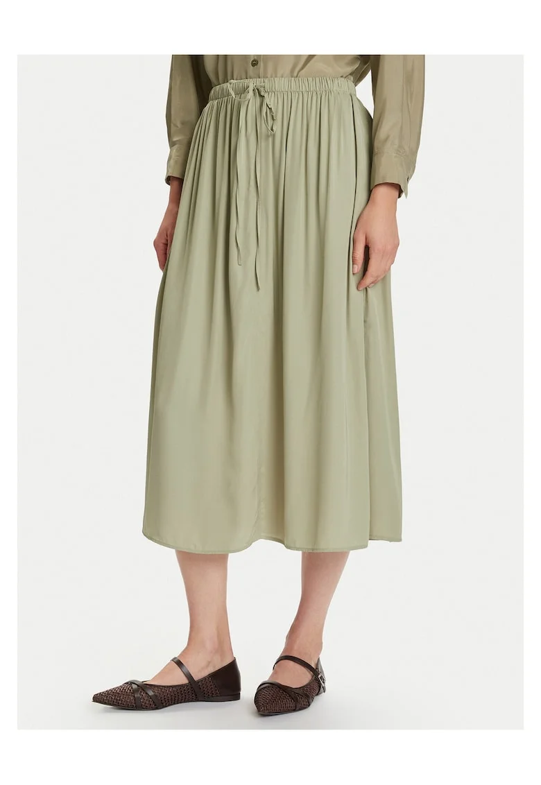 Fusta midi dama  verde