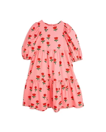 Rochie fete,  Roz, Floral