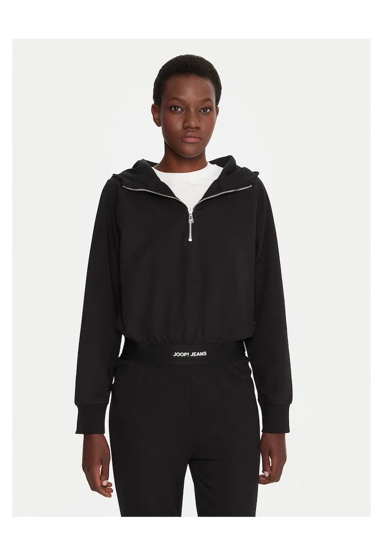 Hanorac dama  negru, textil