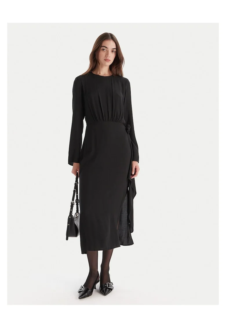 Rochie casual,  neagra