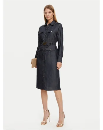 Rochie casual de dama Marciano Guess, bleumarin