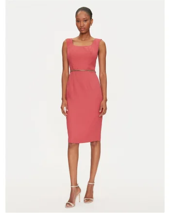 Rochie de cocktail,  corai