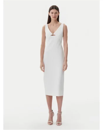 Rochie de cocktail dama  alba