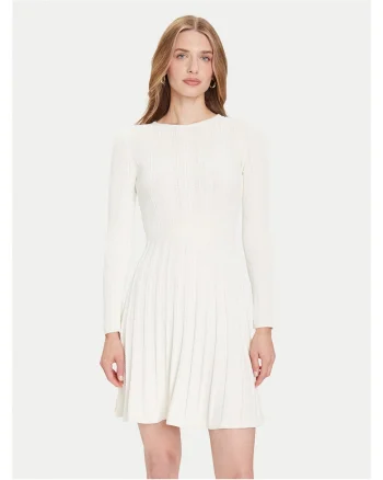Rochie tricotata de dama  bej,
