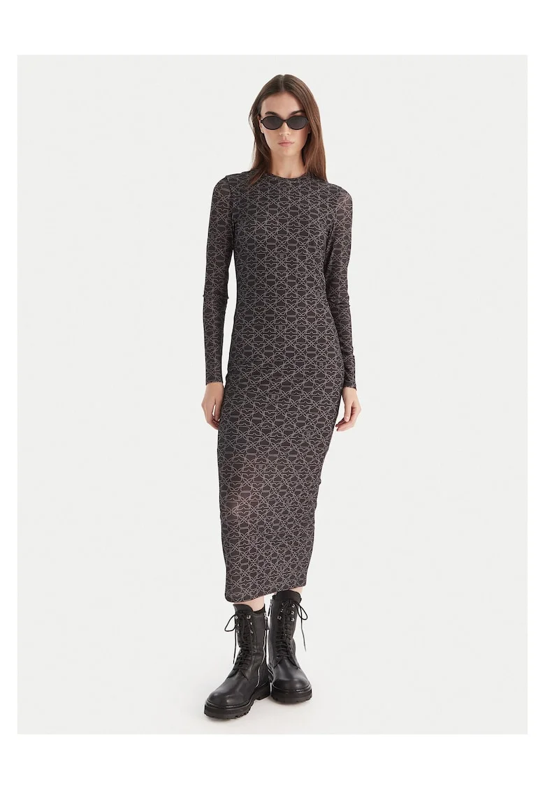 Rochie casual dama  negru, de calitate