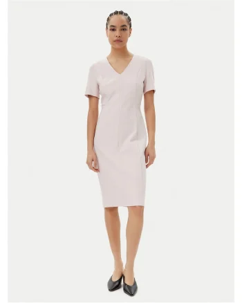 Rochie casual dama  roz