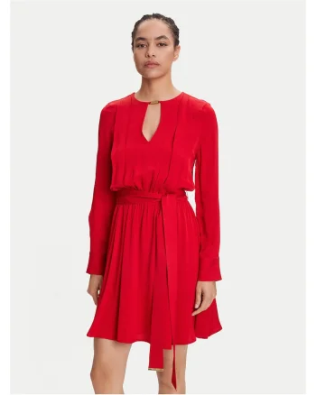 Rochie cocktail de Marciano Guess, rosu