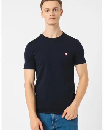 Tricou slim fit de bumbac, Albastru ultramarin