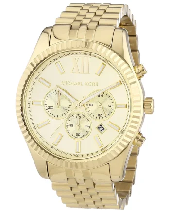 Ceas cronograf auriu Lexington, de barbati,