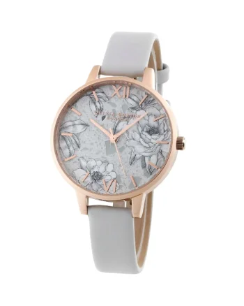 Ceas de dama  OB16TZ01, Quartz, 34mm, 1ATM, Auriu