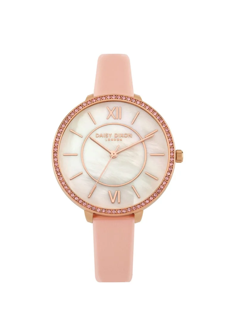 Ceas de dama  DD088PRG Bella, 36mm, 3ATM, Auriu