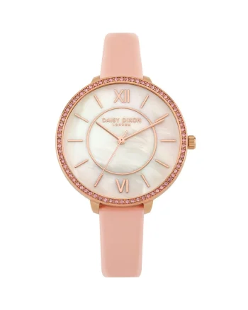 Ceas de dama  DD088PRG Bella, 36mm, 3ATM, Auriu