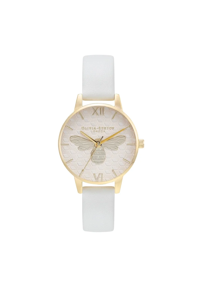 Ceas Dama,  Honey Bee 765810878, Alb