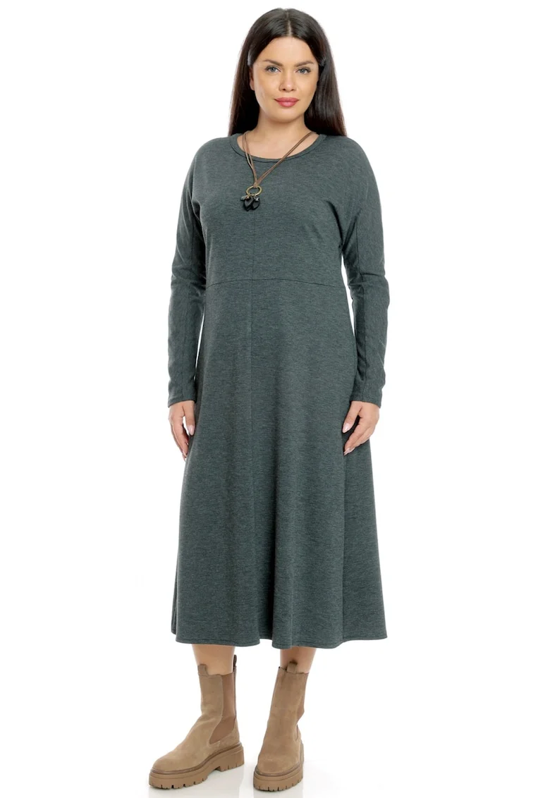 Rochie Lunga, Gri inchis PQ86