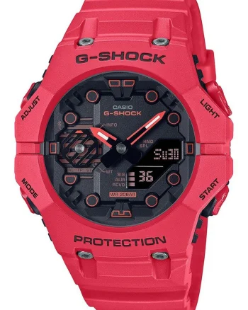 Ceas cu functii multiple, Rosu vermillion