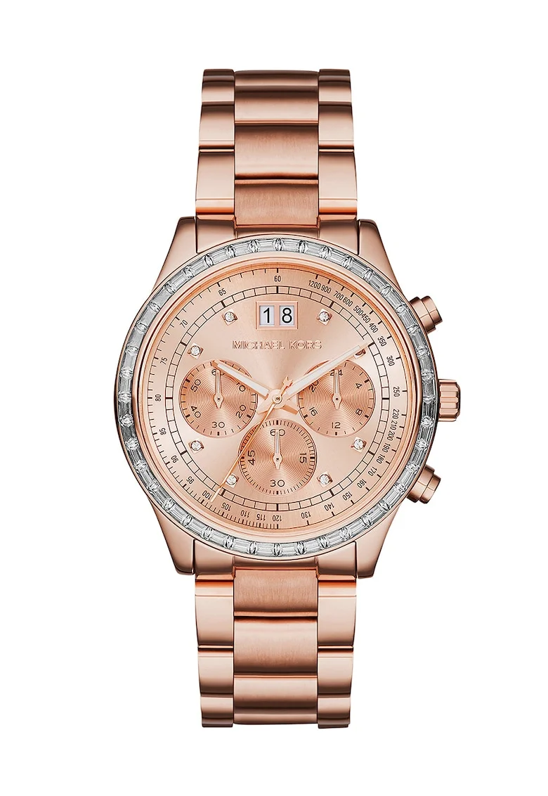 Ceas cronograf auriu rose Brinkley, de dama,
