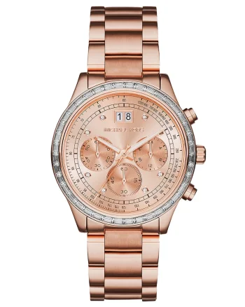 Ceas cronograf auriu rose Brinkley, de dama,