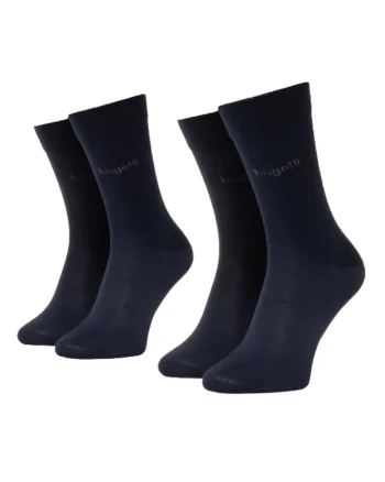 Set 2 sosete barbati,  basic, bumbac, Bleumarin