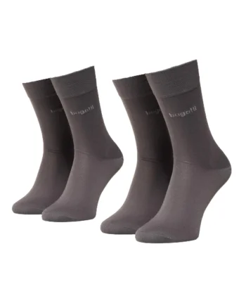 Set 2 sosete barbati,  basic, bumbac, Gri