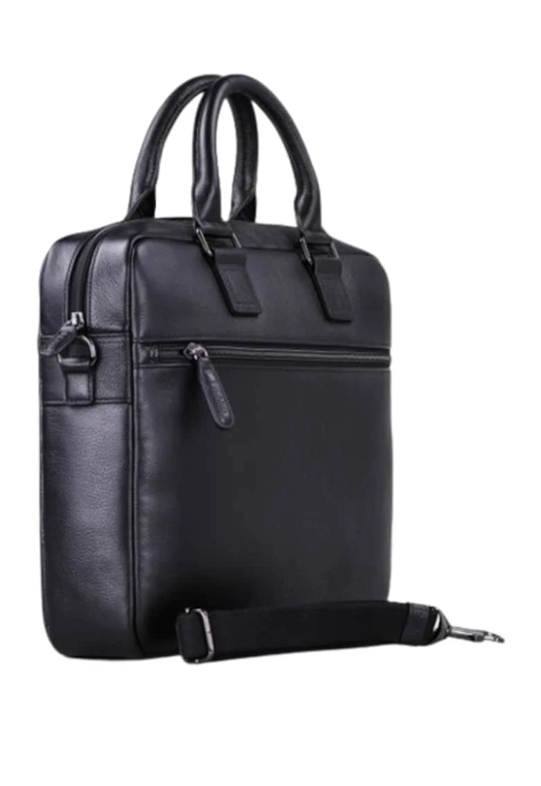 Geanta business barbati,  seria HOMME, 8393, Negru