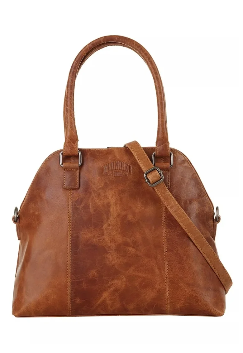 Geanta dama,  KD105904, piele naturala, cognac