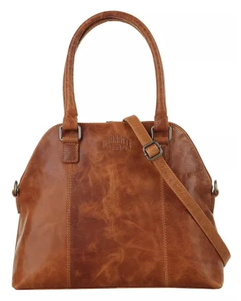 Geanta dama,  KD105904, piele naturala, cognac