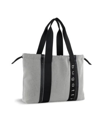 Geanta dama tip shopper,  seria Ambra, 495392, Gri | Negru