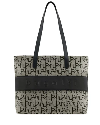 Geanta dama,  seria Elea, 494357, Gri | Negru