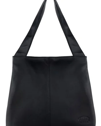 Geanta de umar dama,  seria Rush Katrina, KD1314, 43 x 12 x 31.5, piele naturala, Negru