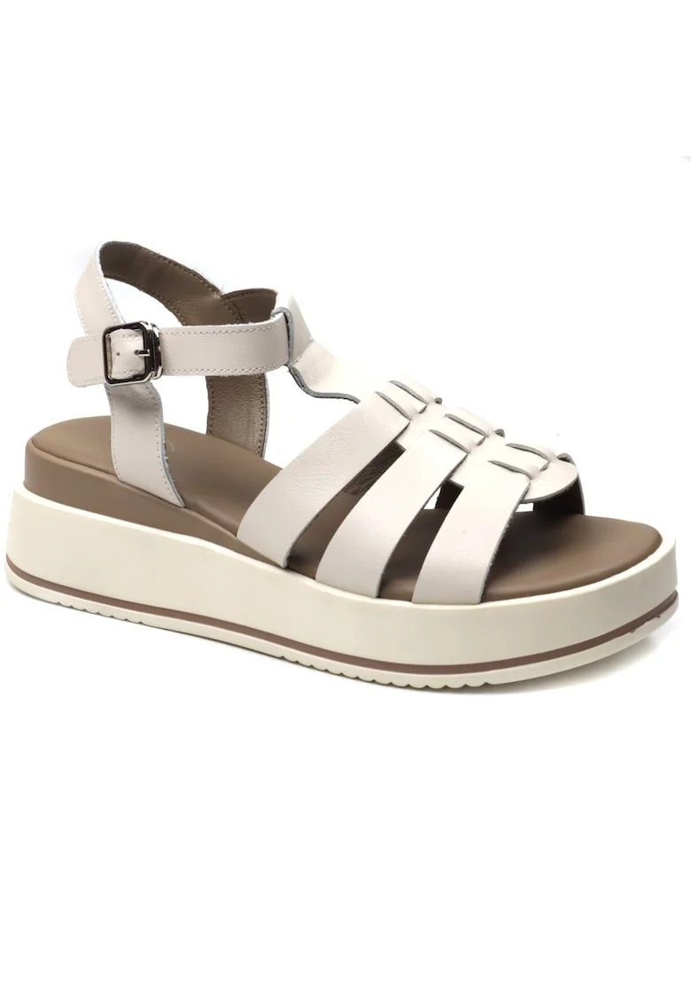 Sandale dama model 20295-crem, Bej