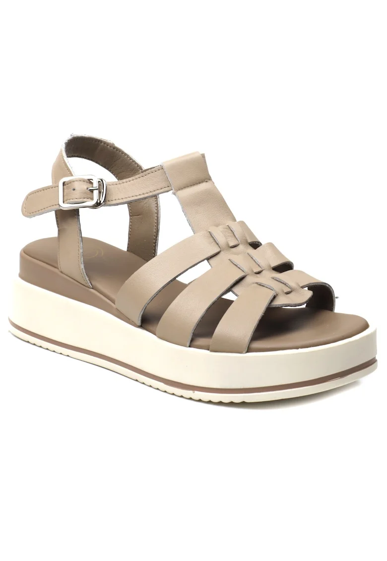Sandale dama 20295-apricot, Bej