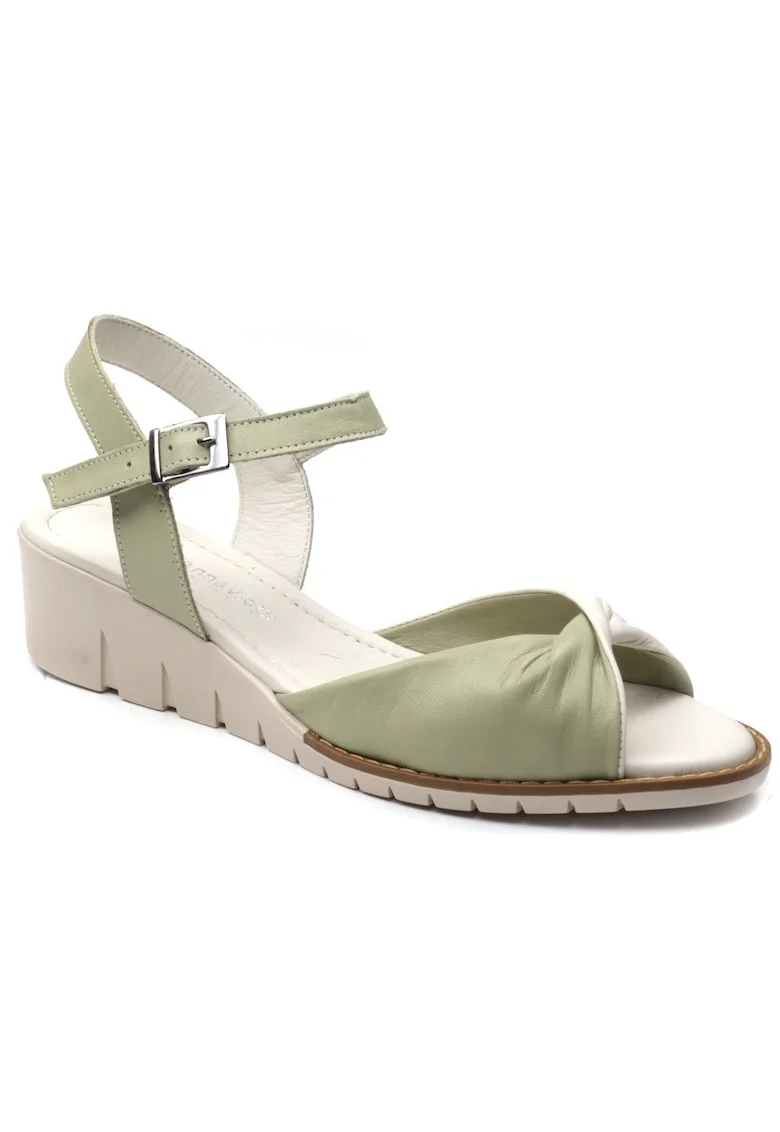 Sandale dama D54 85, Bej