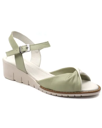 Sandale dama D54 85, Bej