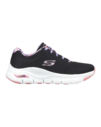 Pantofi sport Arch Fit First Blow, Negru stins/Roz