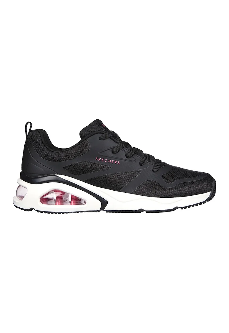Pantofi sport de plasa cu garnituri sintetice Tres-Air Revolution, Negru