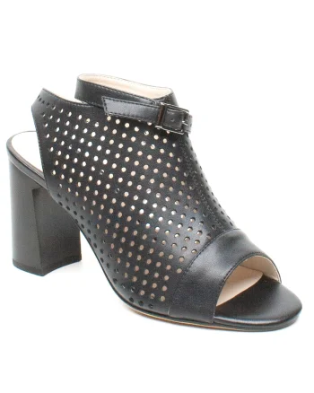 Sandale dama vara perforate 596 33 negru
