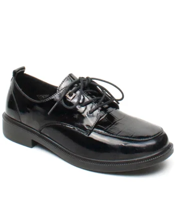 Pantofi dama 2226G12 negru lac,
