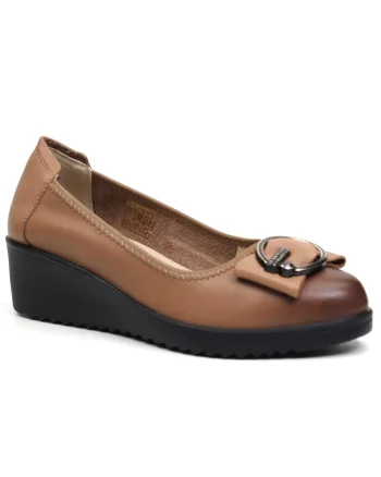 Pantofi dama 220711 apricot,