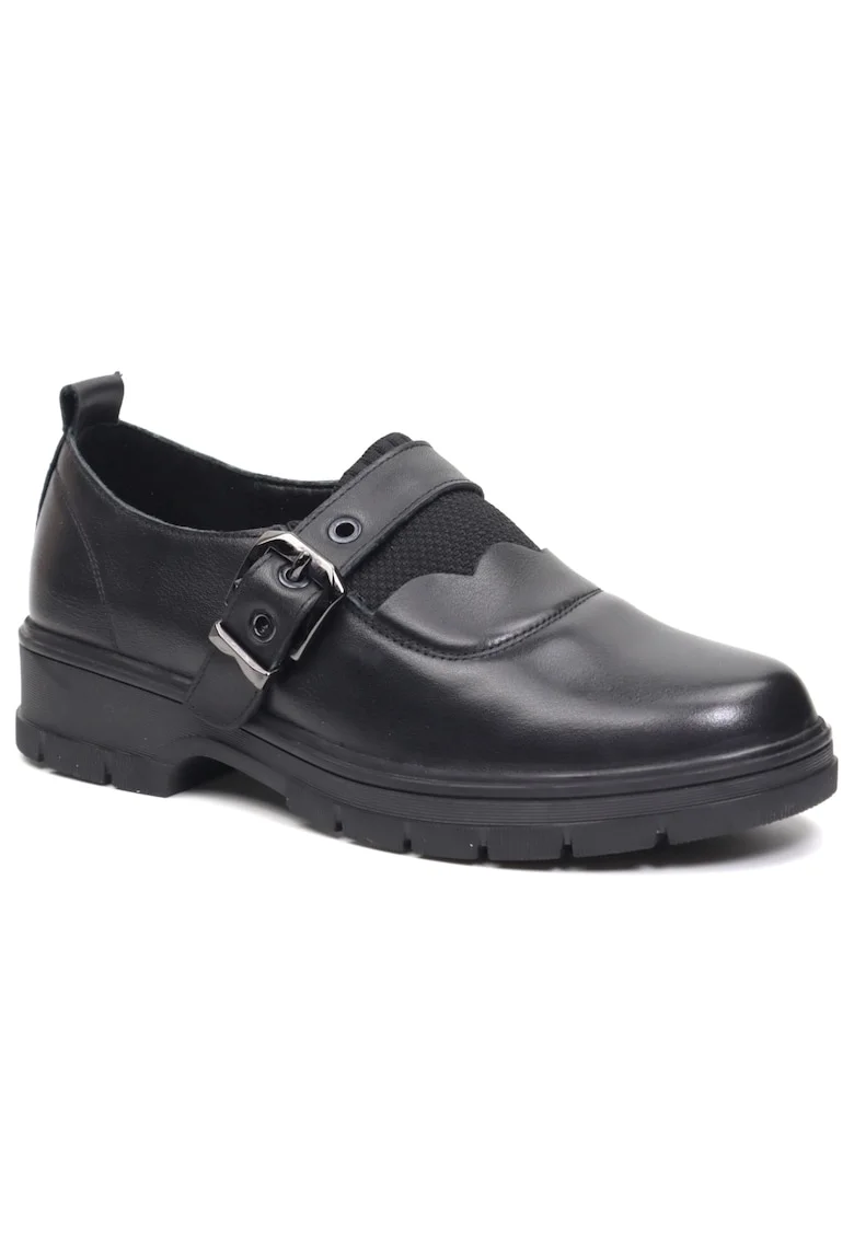 Pantofi dama 23725 negru,, Negru