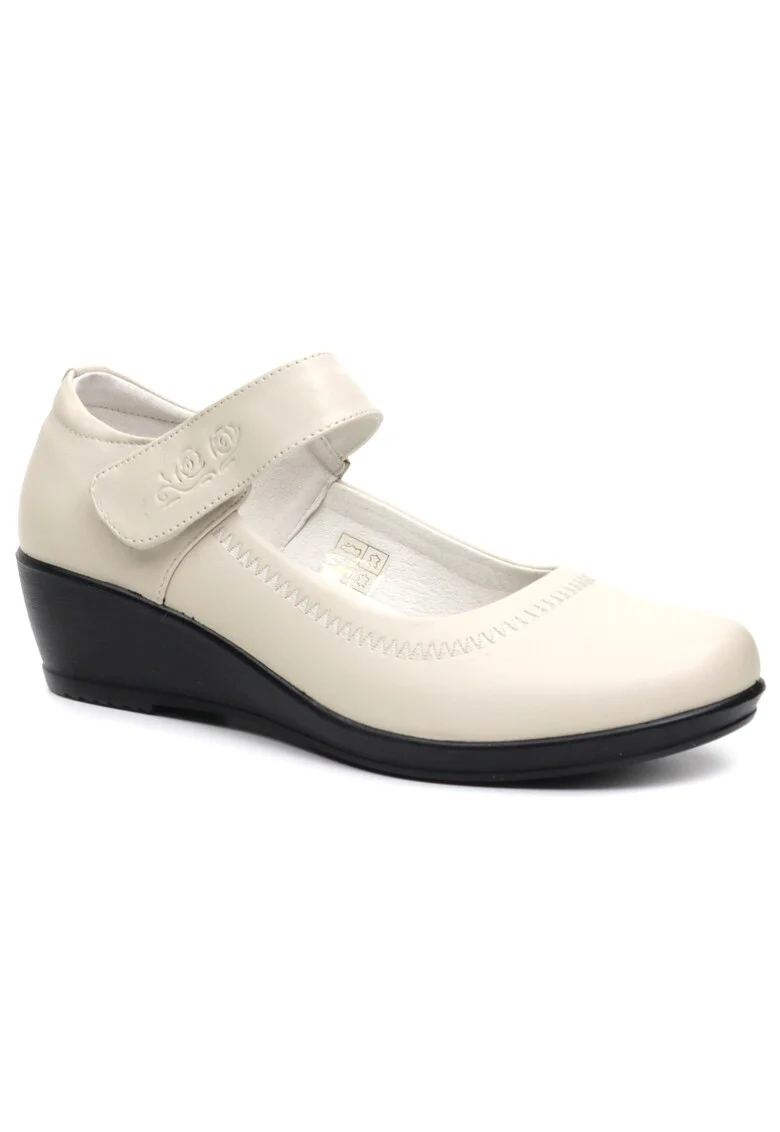 Pantofi dama 57113 crem,, Bej